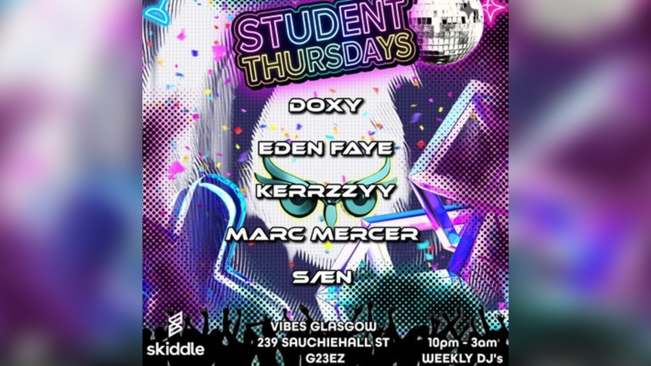 Student's Thursdays Bounce & Techno
