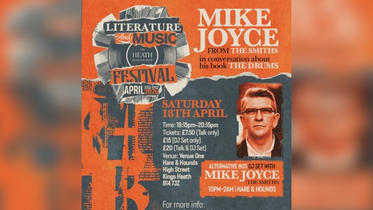 Mike Joyce (The Smiths) DJ Set - Alternative 80's