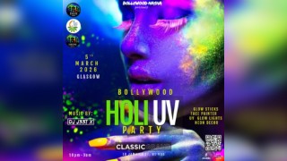 Bollywood Holi UV Party: Glasgow: BollyNasha