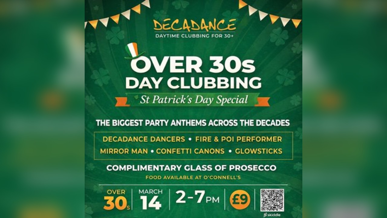 Decadance 30+ Day Party - St Patrick's Day Special