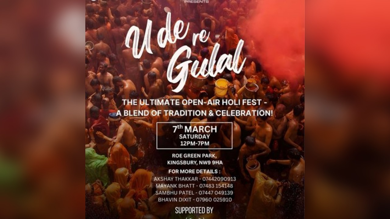 UDE RE GULAL LONDON 2026- THE BIGGEST OPEN-AIR HOLi FESTIVAL