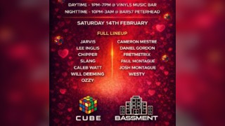 Bassment X Cube Presents: Valentines Dance