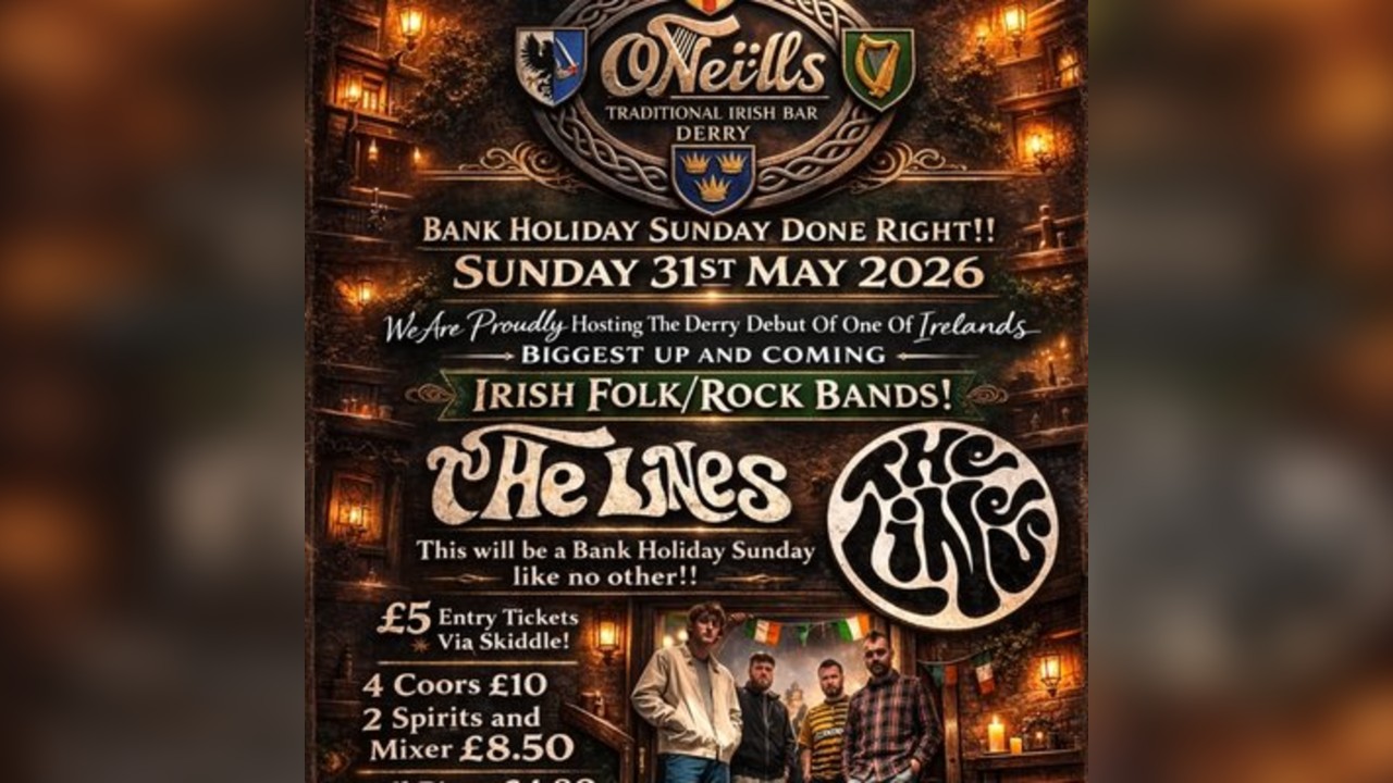 The Lines - Live @ O'Neills