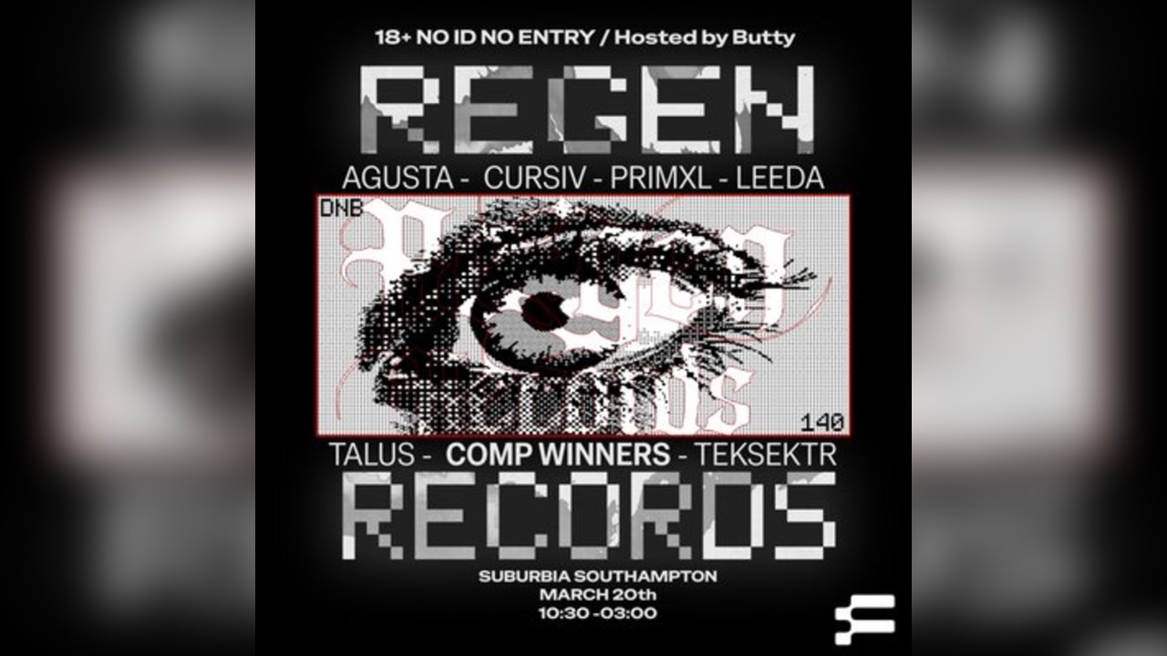 Re:gen Records Presents - Suburbia Takeover