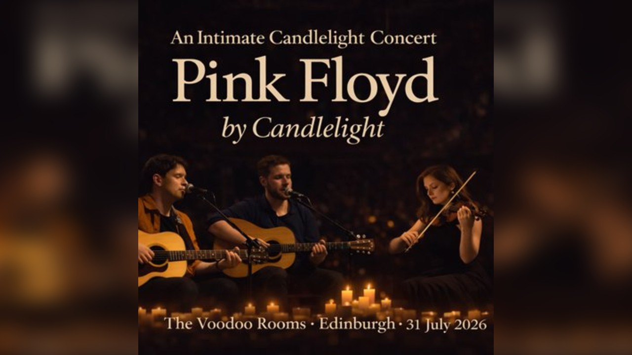 Pink Floyd by Candlelight, The Voodoo Rooms, Edinburgh