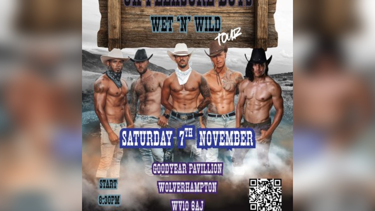 UK Pleasure Boys Wet & Wild Show Wolverhampton