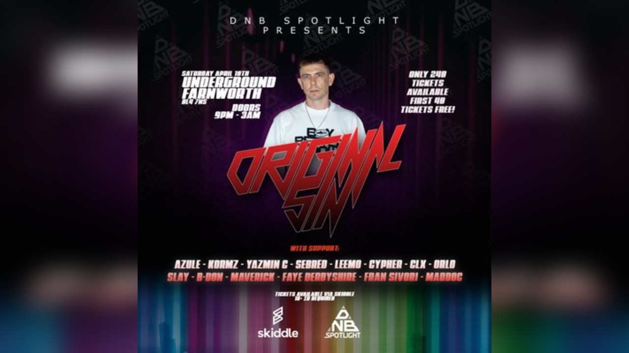 DNB Spotlight presents: Original Sin