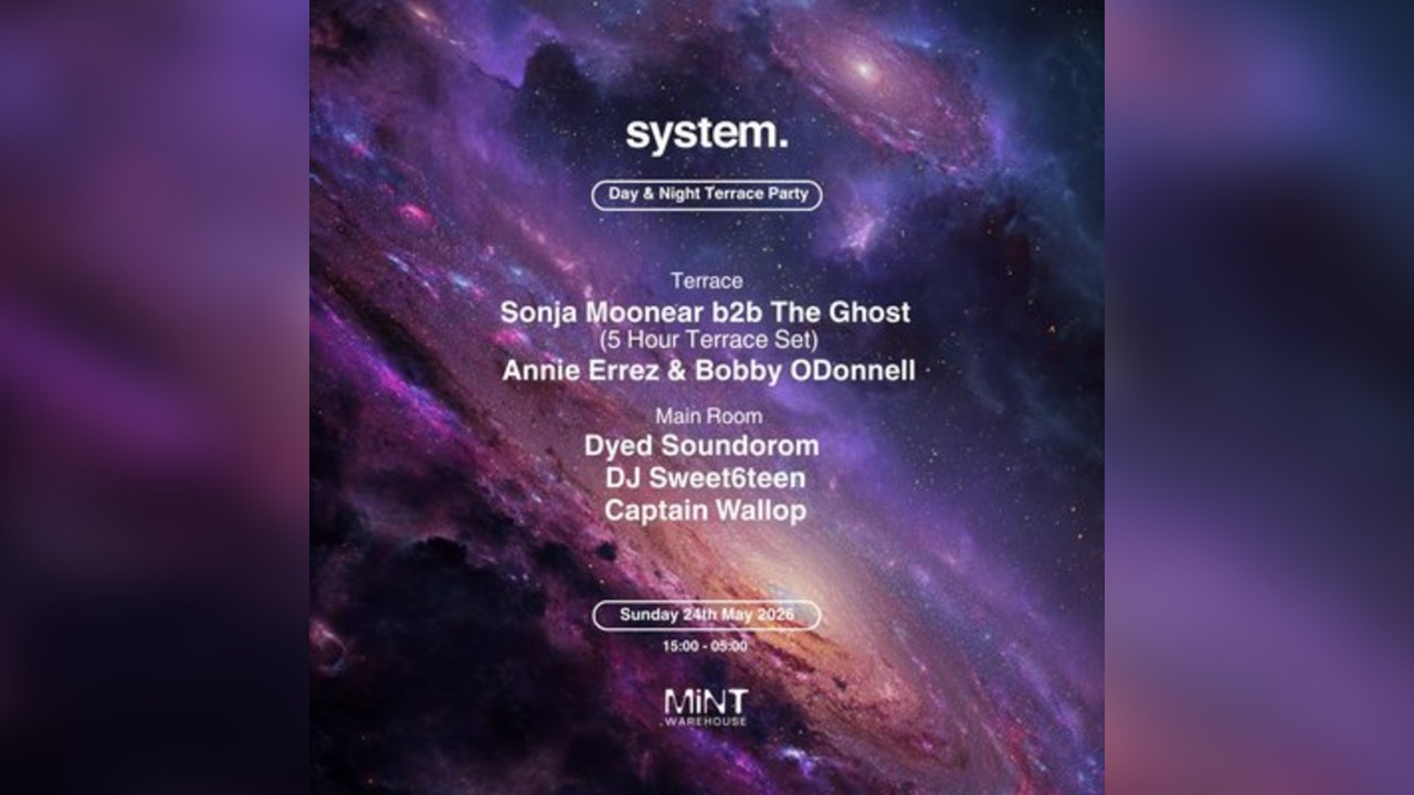 system May Bank Holiday Terrace Party