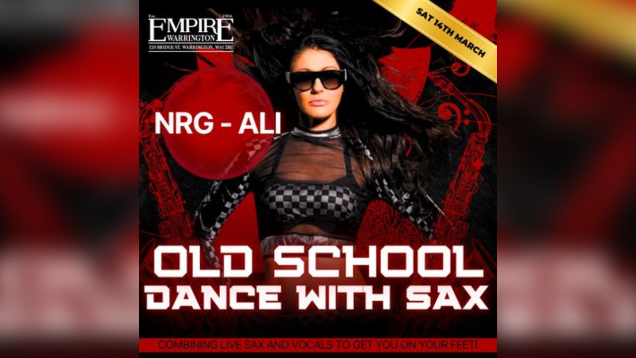 NRG ALI - House and Dance Sax Artist
