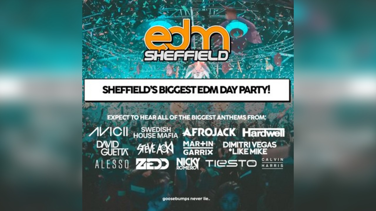 2010's EDM: The Day Party - Sheffield