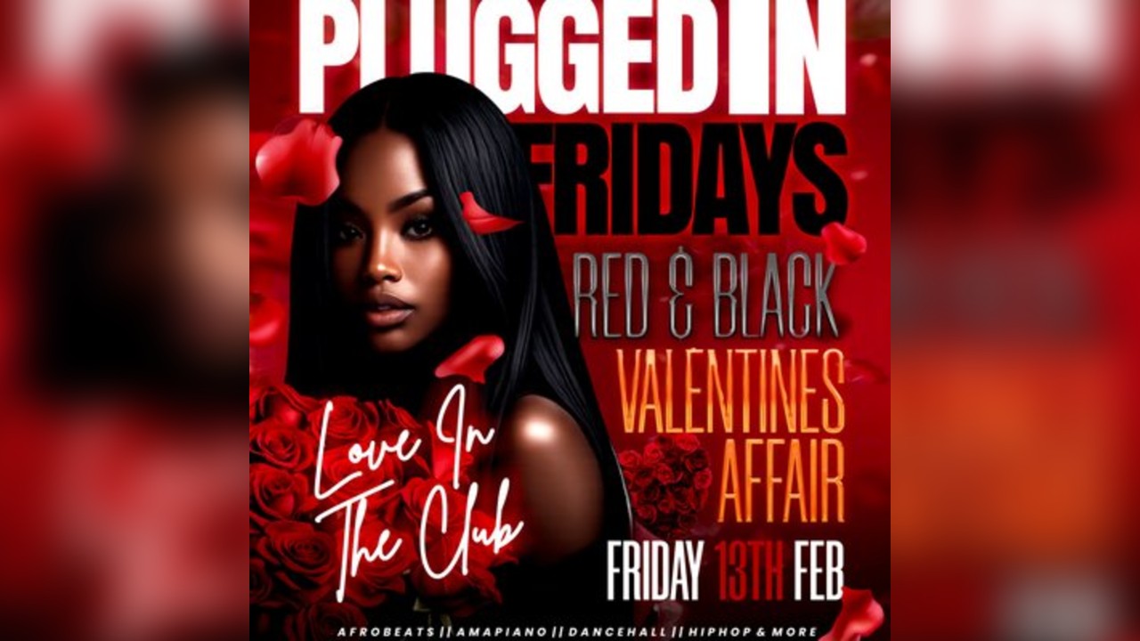 Plugged In Fridays Red & Black Valentines Affair