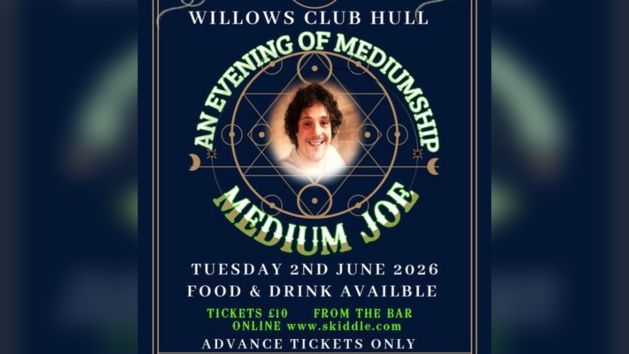 An evening of Mediumship with Medium Joe