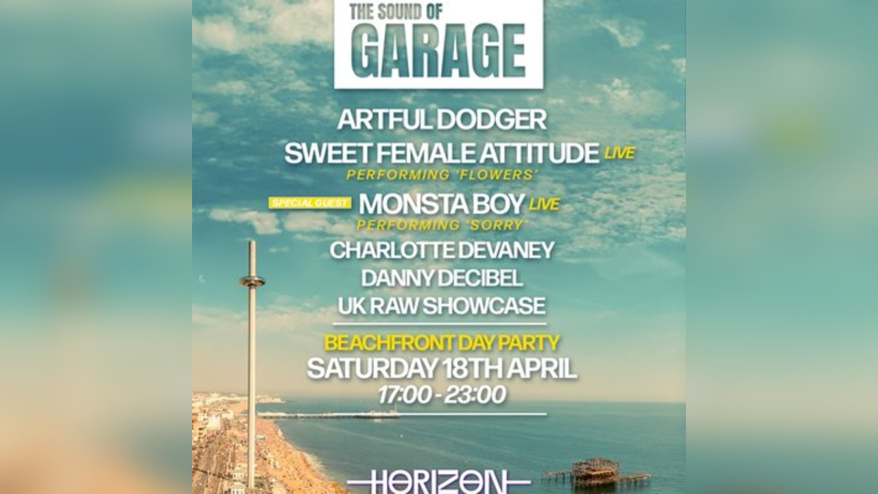 The Sound Of Garage Beach Front Day Party