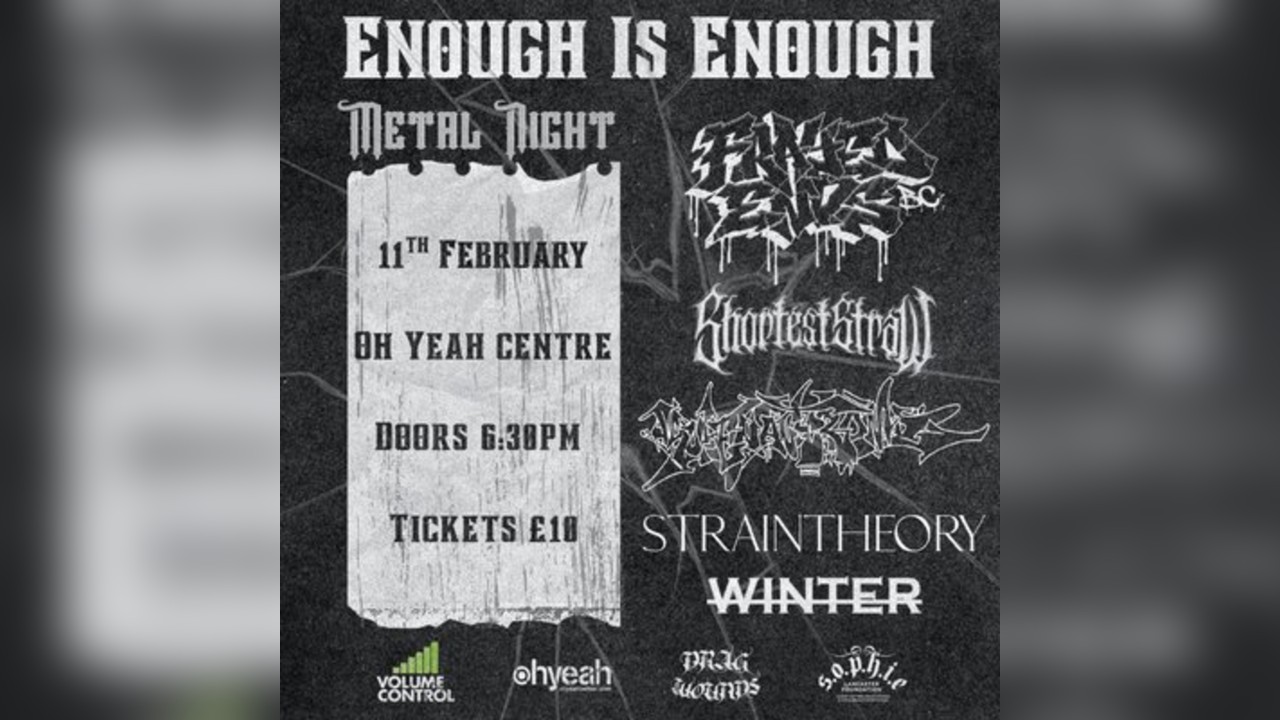 Volume Control x Drag Wounds presents: Enough Is Enough