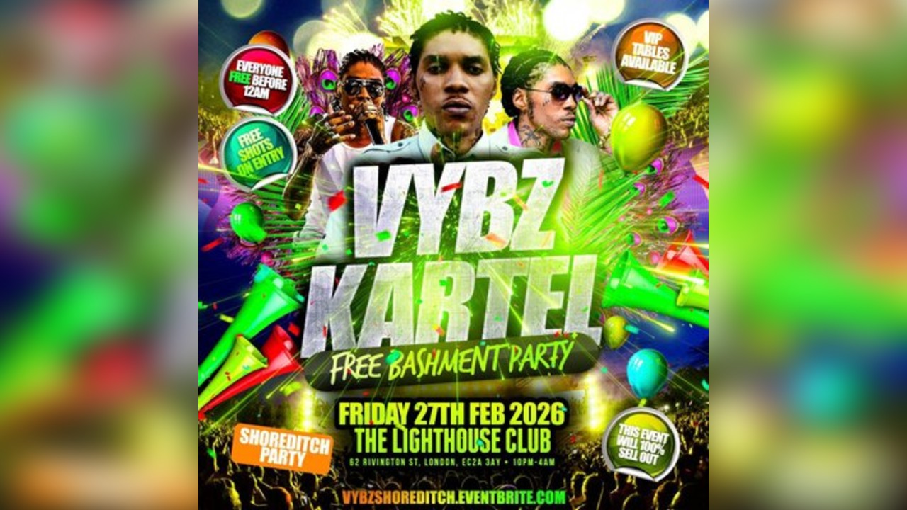 Vybz Kartel - Free Bashment Party - Everyone Free Before 12AM