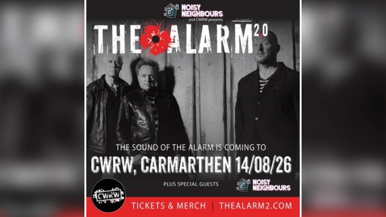 The Alarm 2.0 LIVE in Carmarthen, Wales.