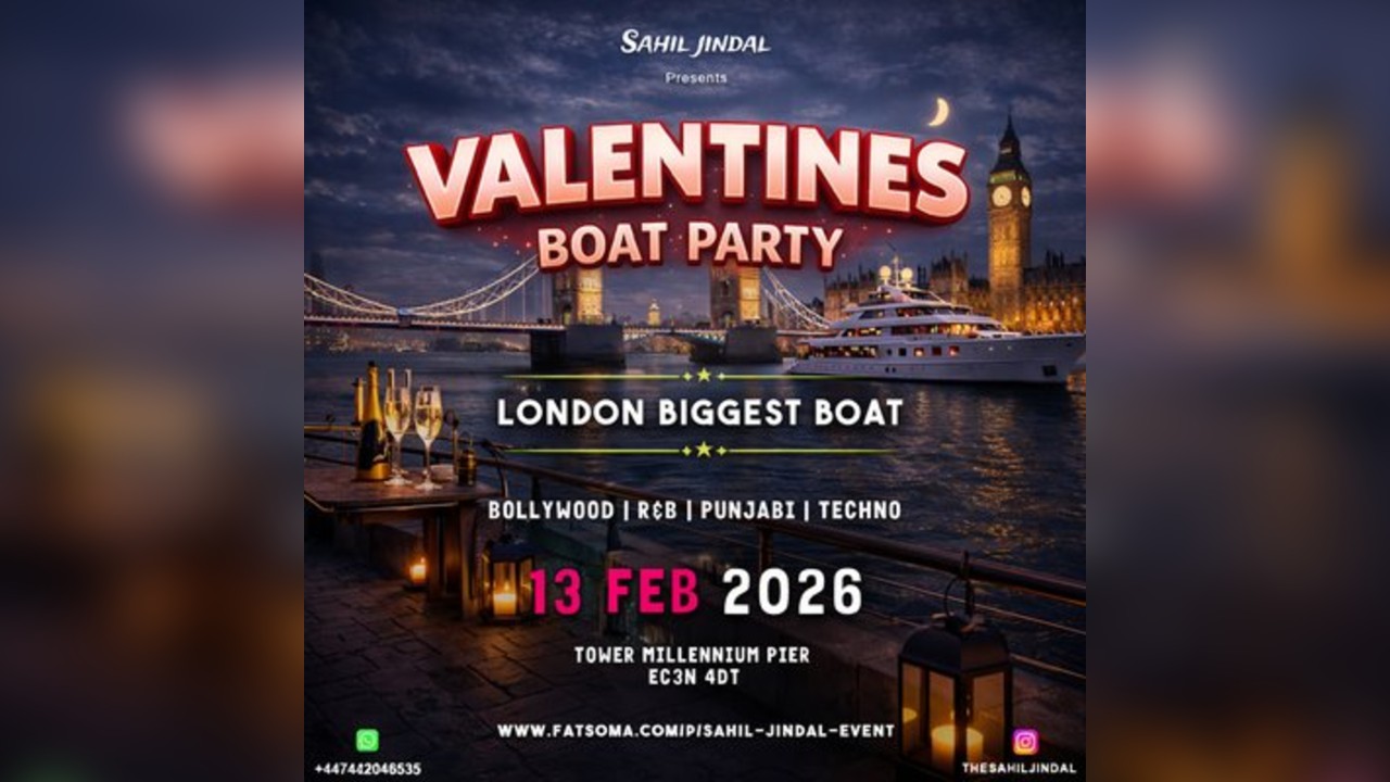 Bollywood Valentines Boat Party