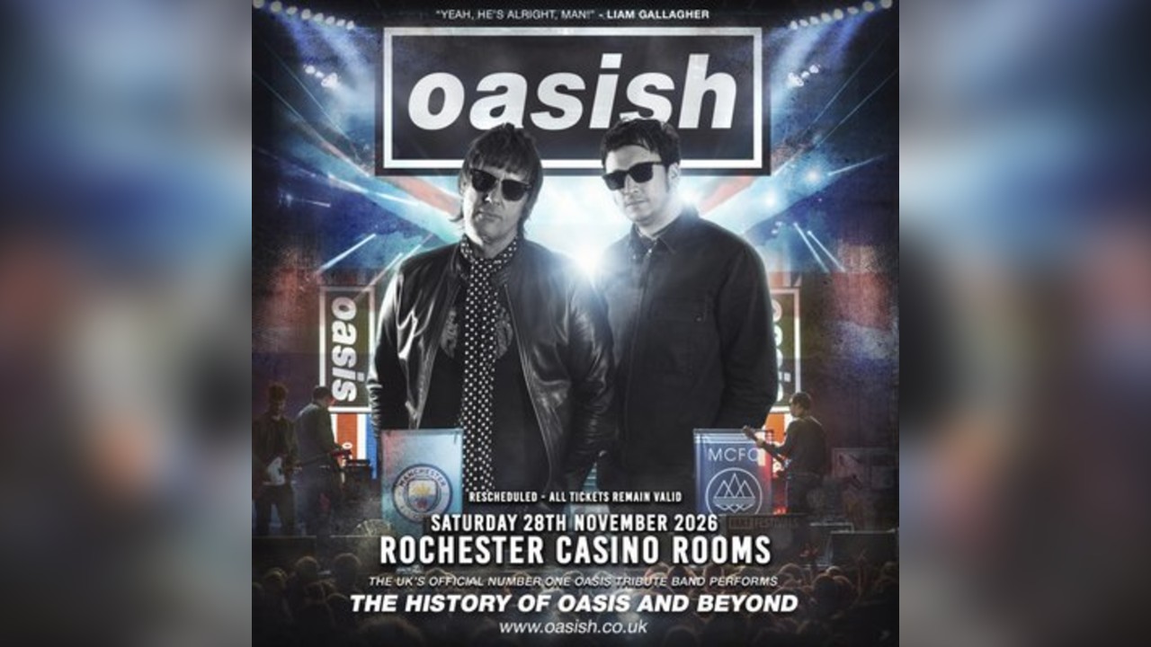 Oasish 2026 Tour - Saturday 28th November 2026
