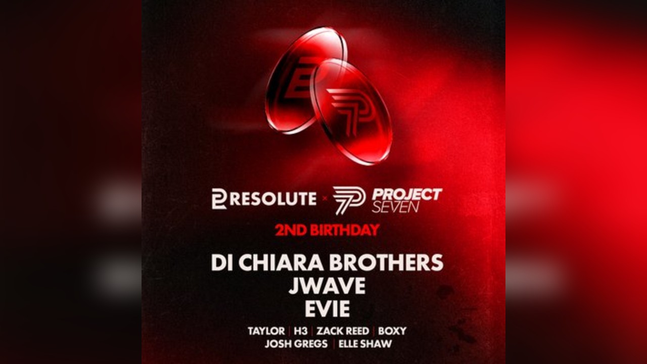Project Seven X Resolute: Di Chiara Brothers, JWave & Evie