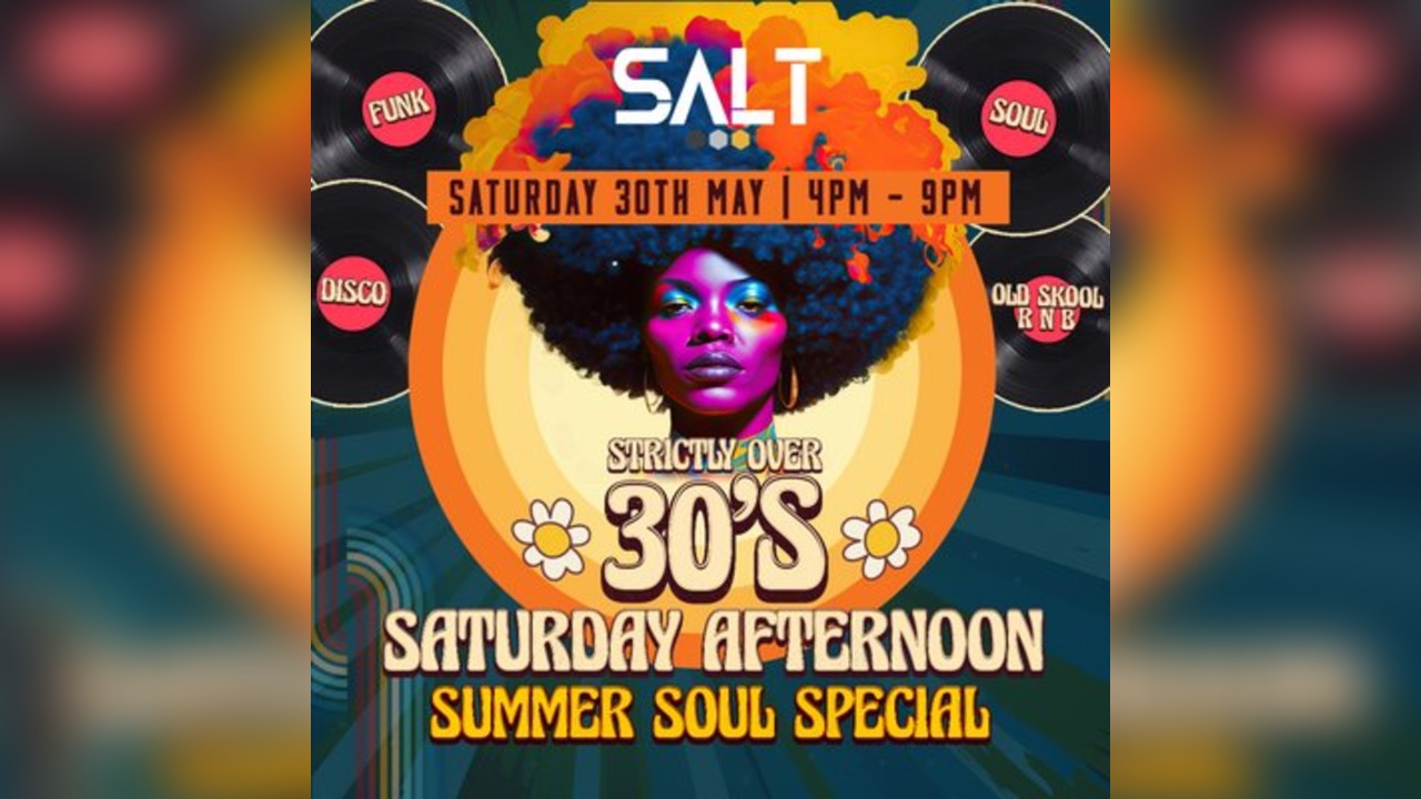 Saturday Afternoon Summer Soul Special