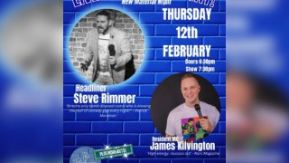 Ha Ha Comedy Hall - New Material Night - MC James Kilvington