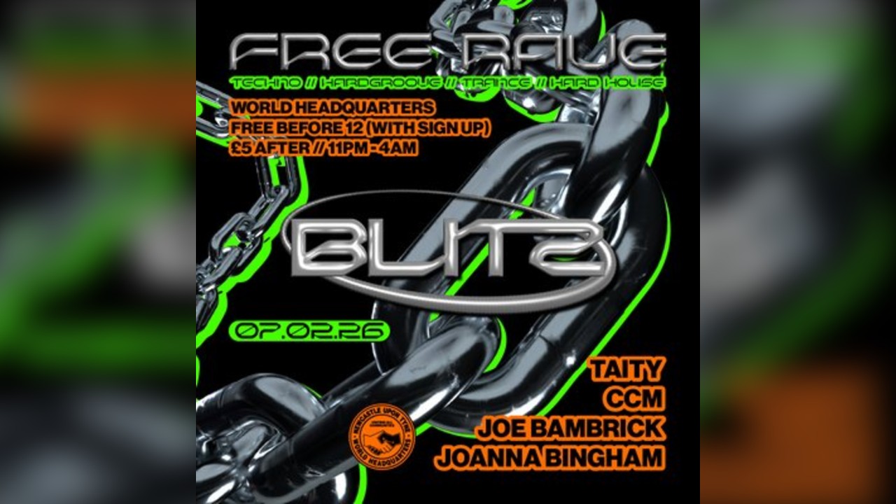 BLITZ - Techno/Hardgroove/Trance/Hard Dance - FREE RAVE