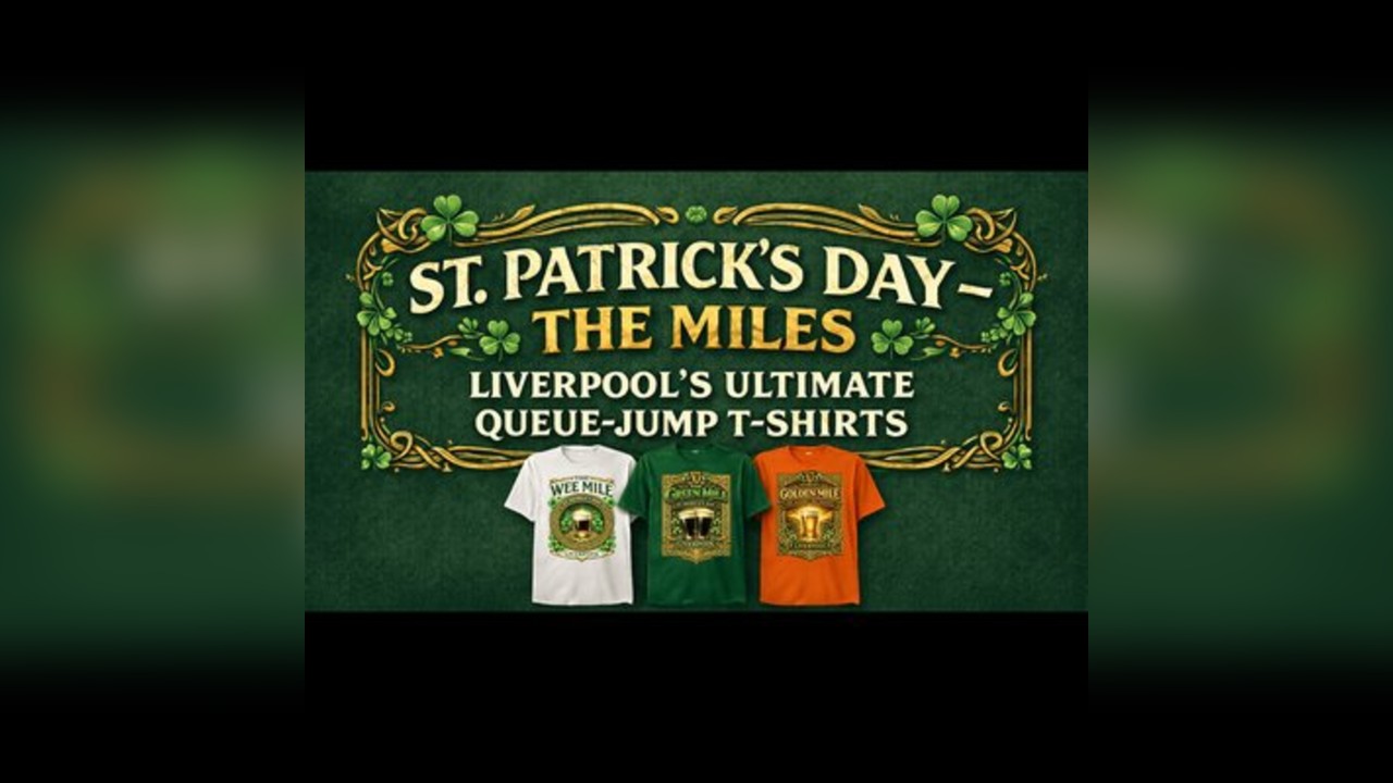 The Green Mile St Patrick's Day- Queue Jump T-shirts 30+ Venues
