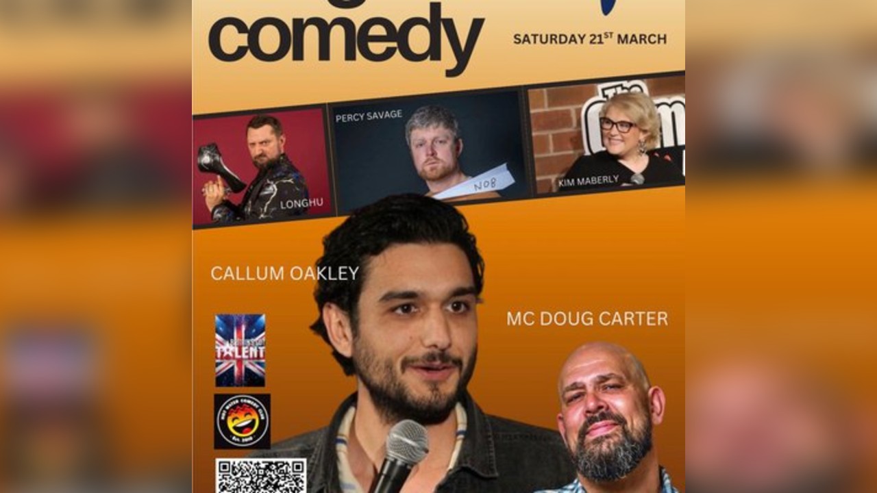 A night of comedy at The Book keepers secret