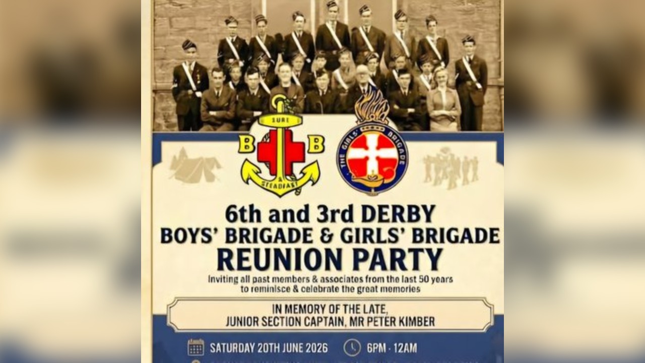 6th & 3rd Derby Boys & Girl Brigade Reunion