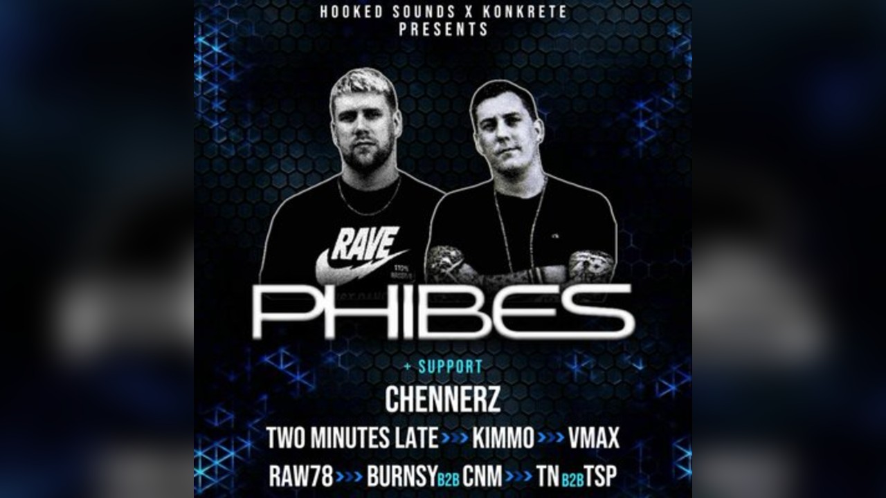 Hooked X Konkrete Presents Phibes