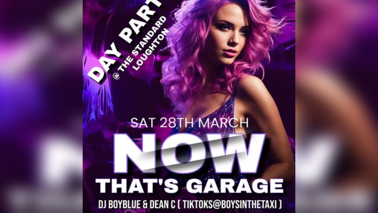 Now That's Garage Day Party