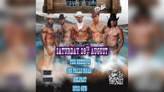 UK Pleasure boys Wet & Wild Tour Belfast