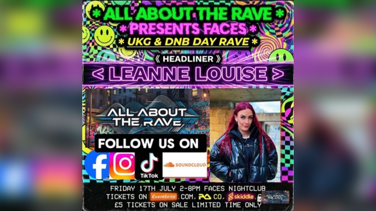All ABOUT THE RAVE presents: LEANNE LOUISE + SUPPORT