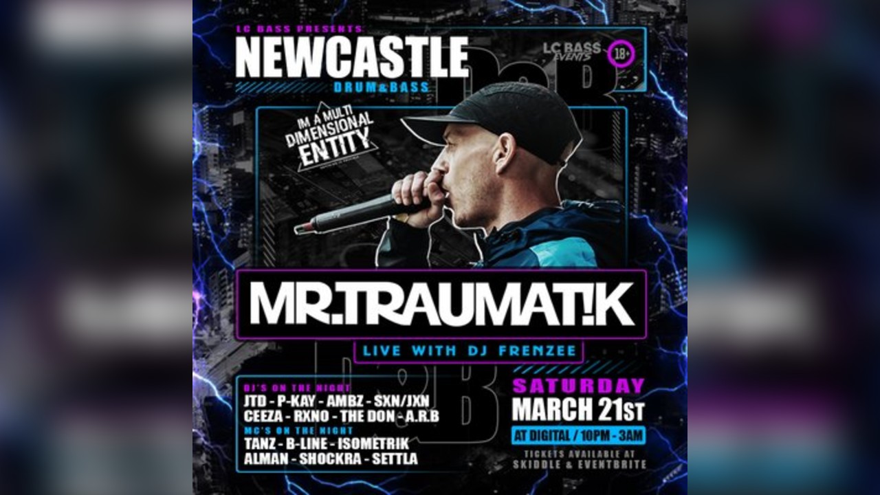 Mr Traumatik UK tour 2026