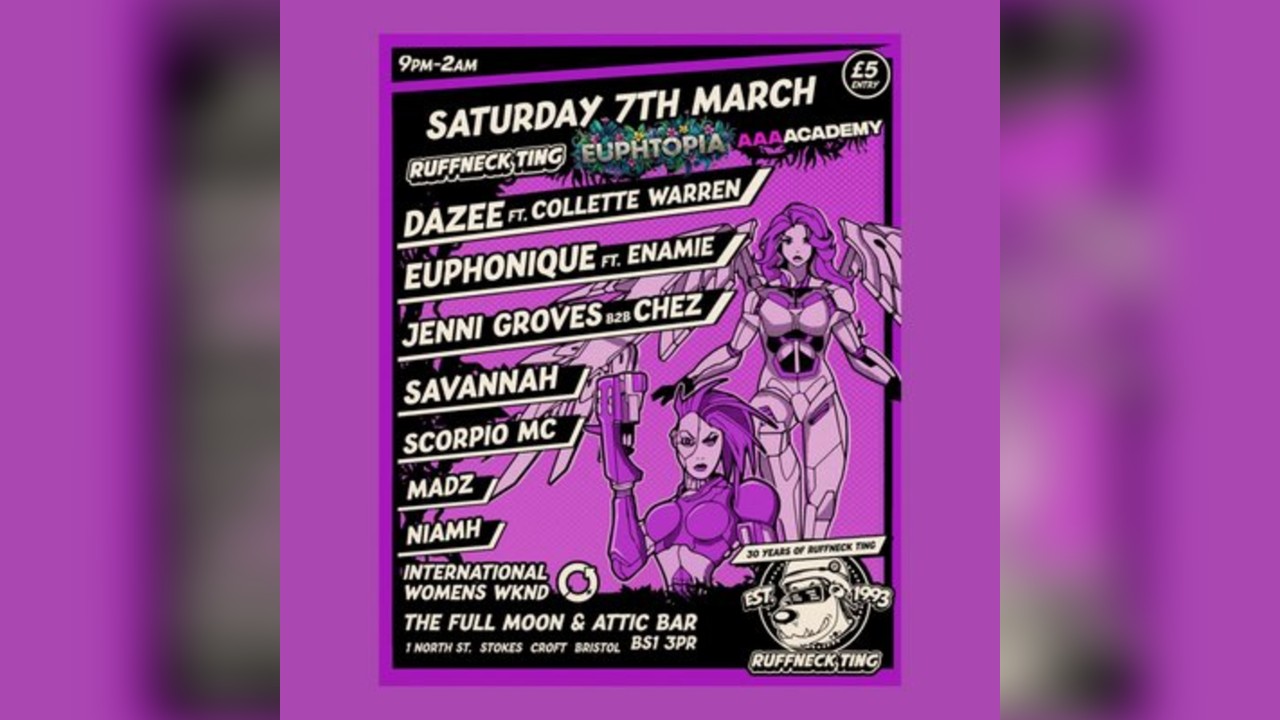 Ruffneck Ting x Euphtopia: Women in Bass