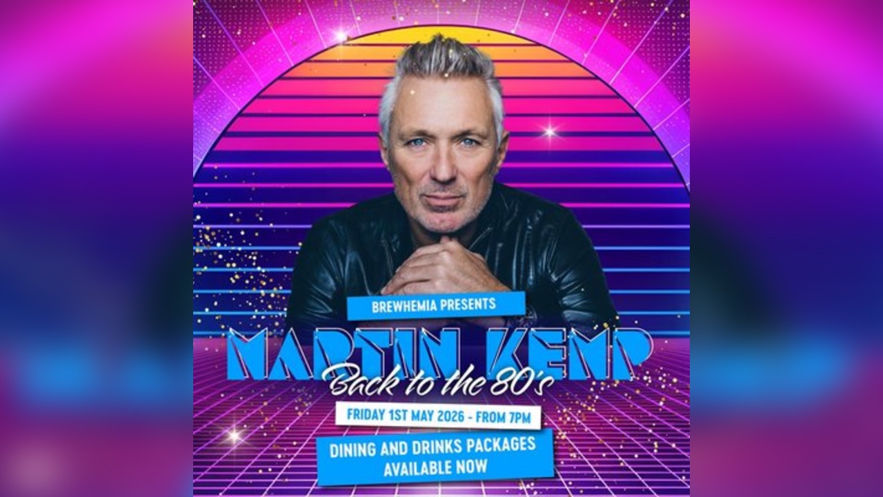 Martin Kemp: Back to the 80s at Brewhemia