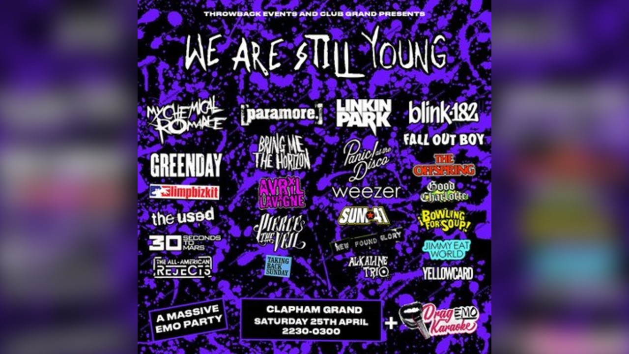 We Are Still Young (London) The Emo Club Night