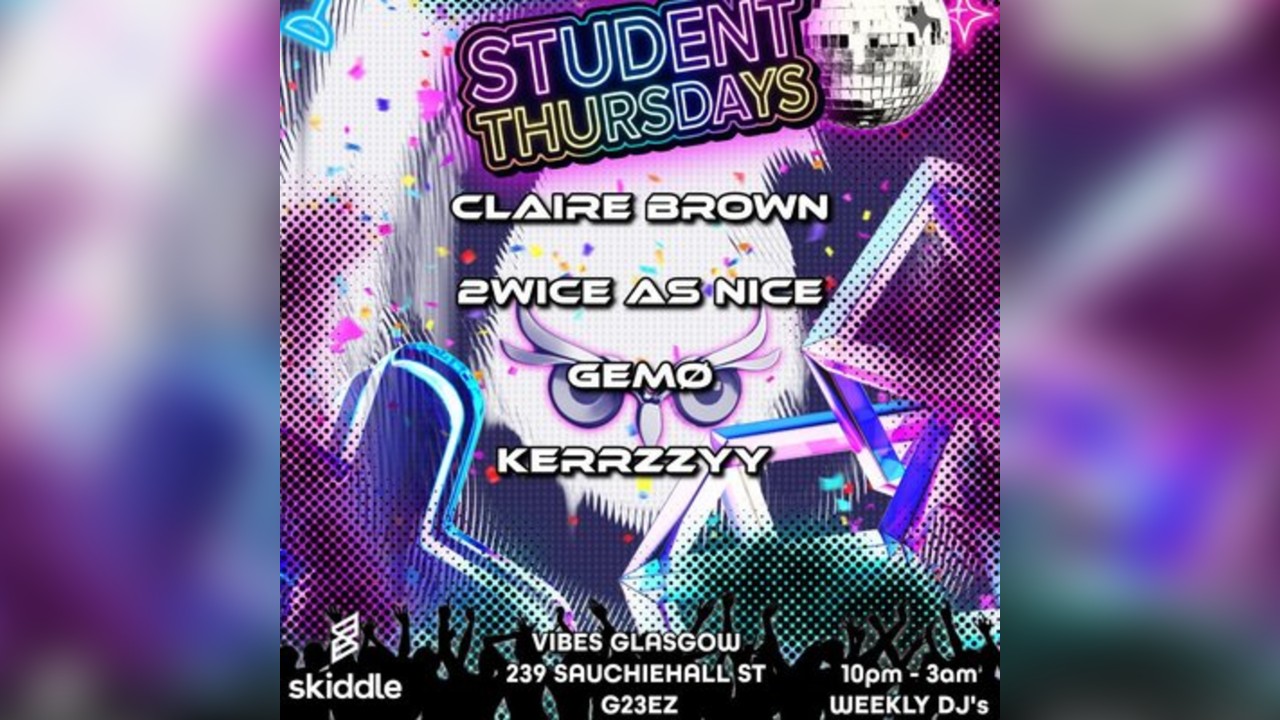 Student's Thursdays Bounce & Techno