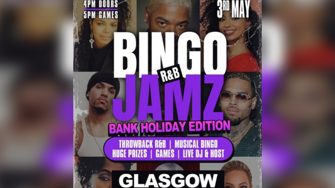 Bingo Jamz Glasgow  | 3rd May 2026