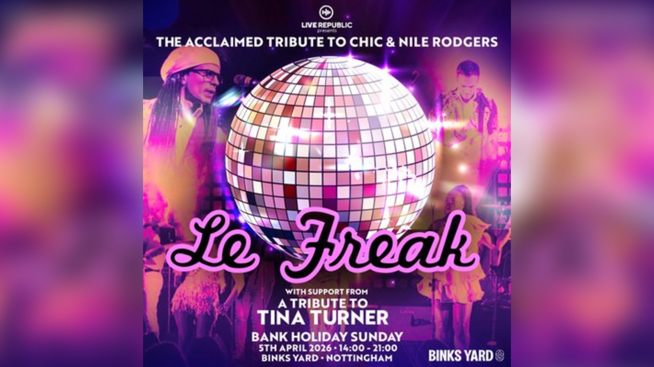 Le Freak | A Tribute to CHIC and Nile Rodgers | Binks Yard