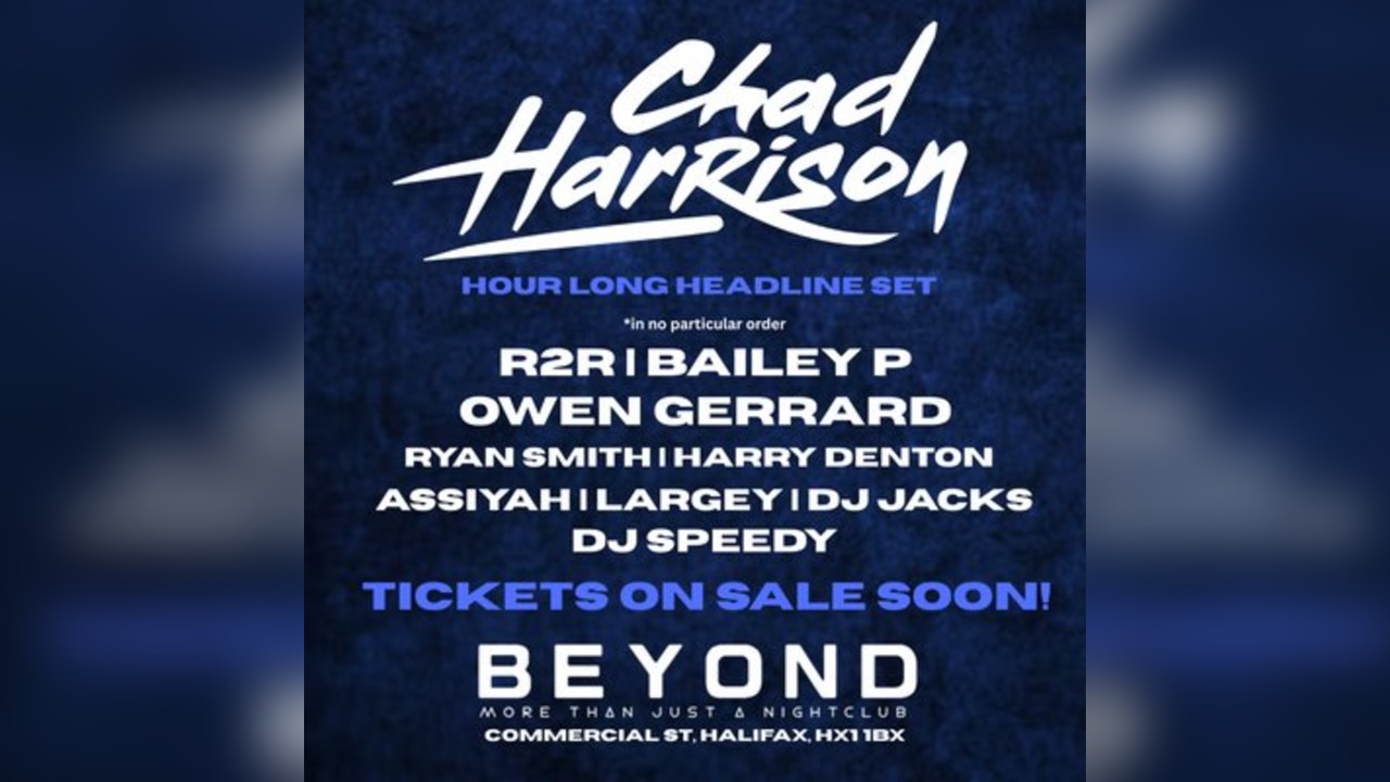 Locked Into The Bassline (Halifax) ft Chad Harrison & More