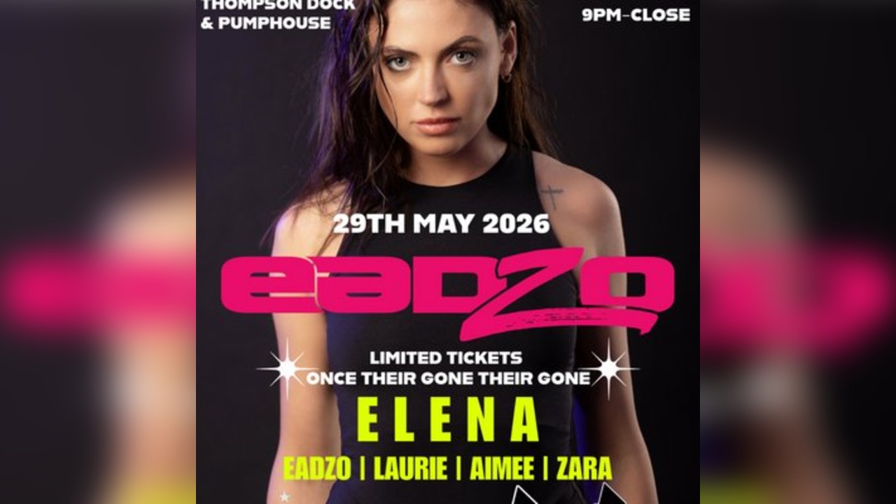 BMH X FLUID PRES: BANK HOLIDAY WEEKENDER W/ E L E N A, Eadzo, +