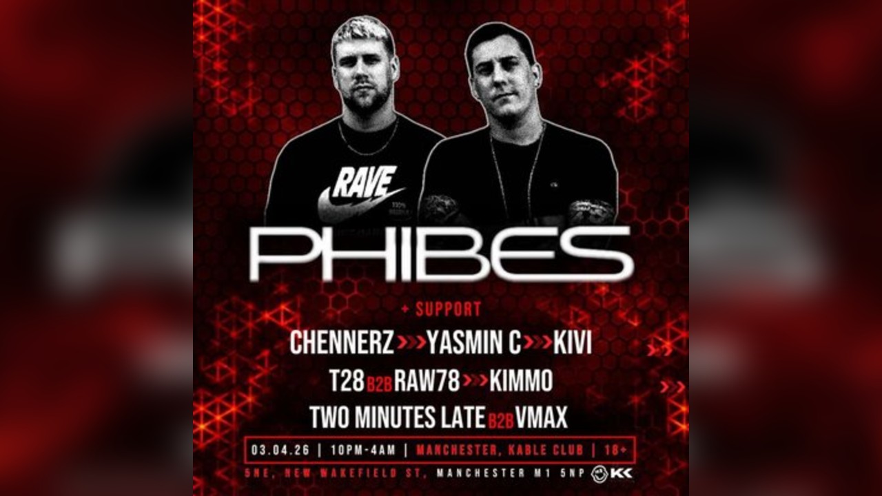 Hooked x Konkrete Presents Phibes