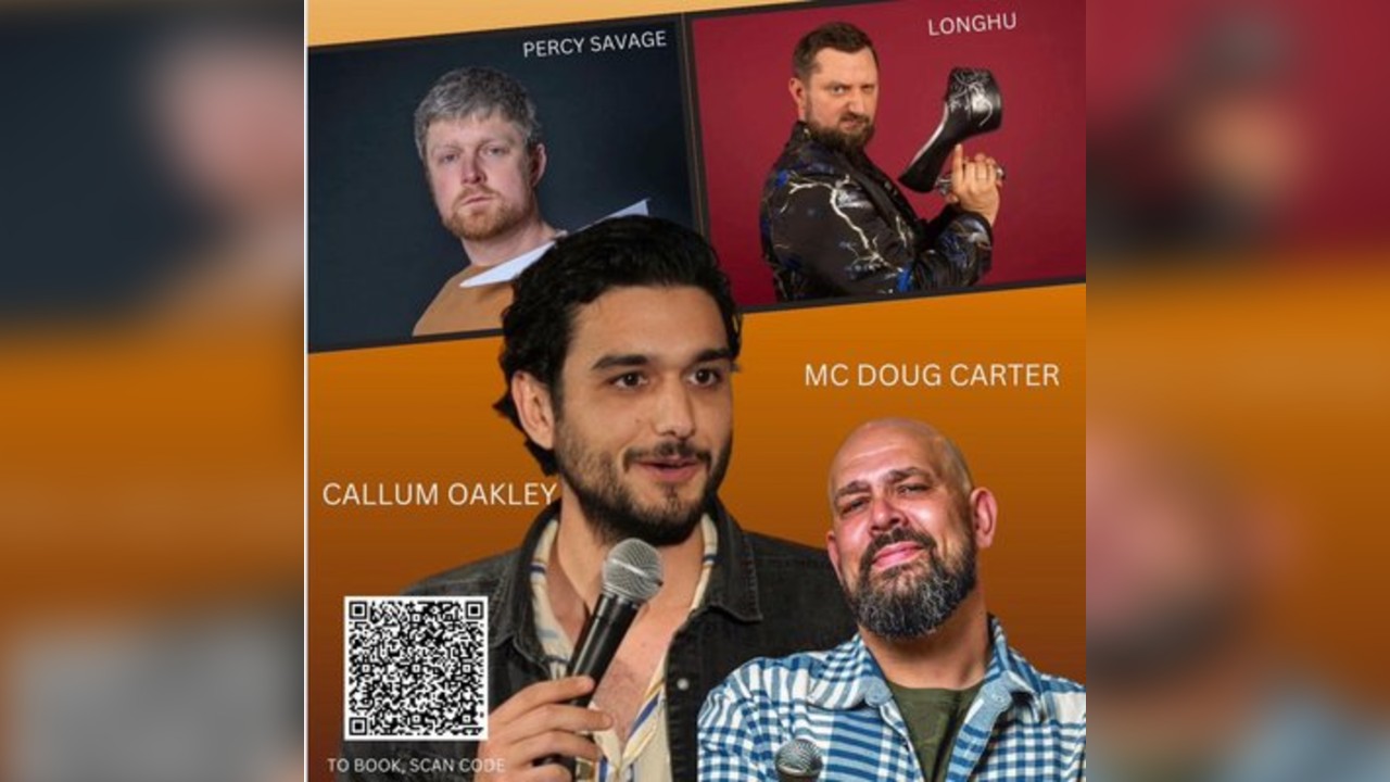 A night of comedy at The Book keepers secret