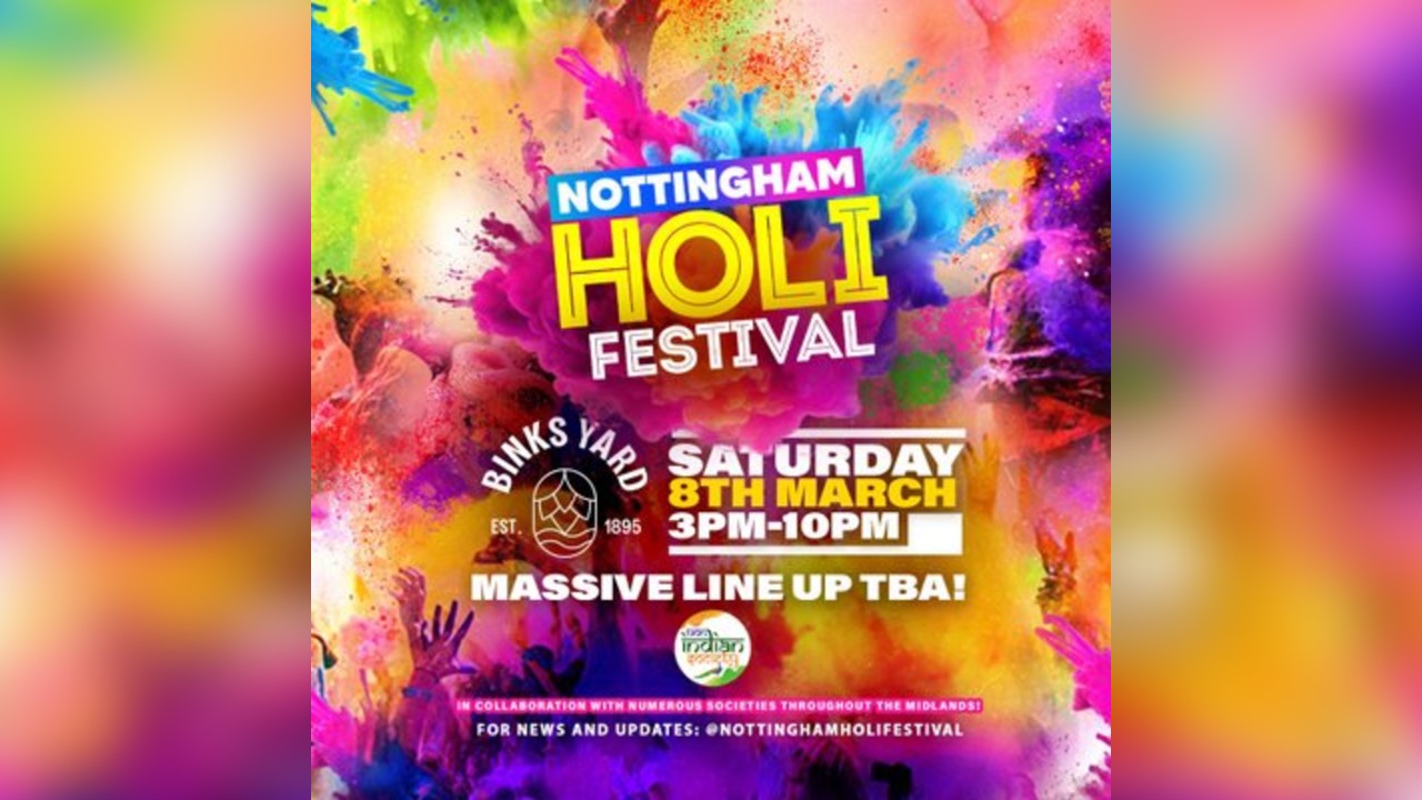 Nottingham Holi Festival 2026 | The Biggest Desi Fest of 2026