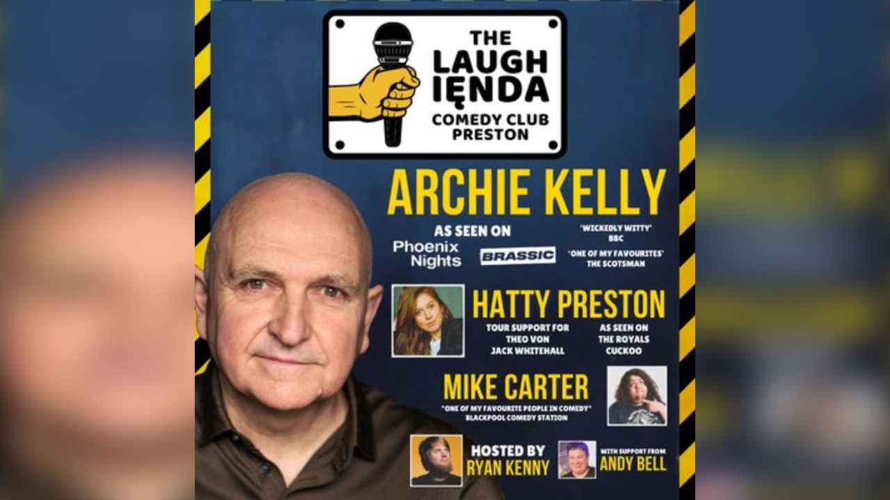 The Laughienda Comedy Club Preston | 1st Apr '26