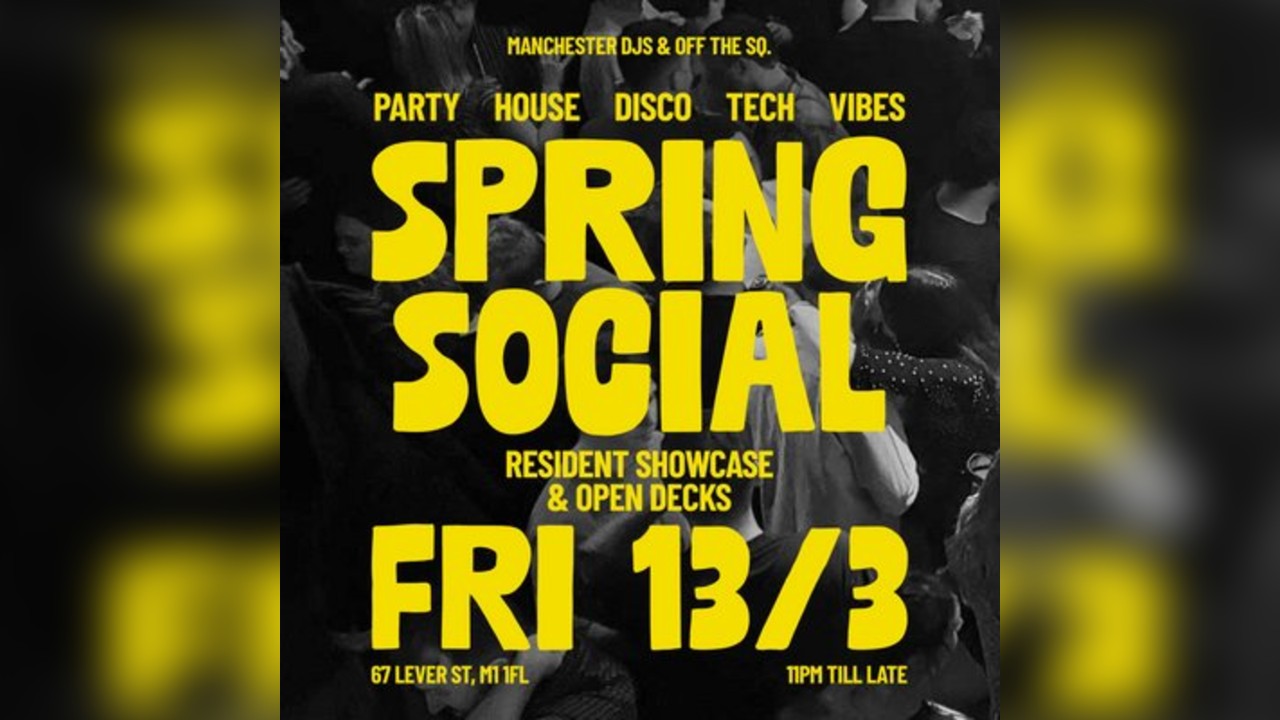 MANCHESTER DJs x OFF THE SQ.