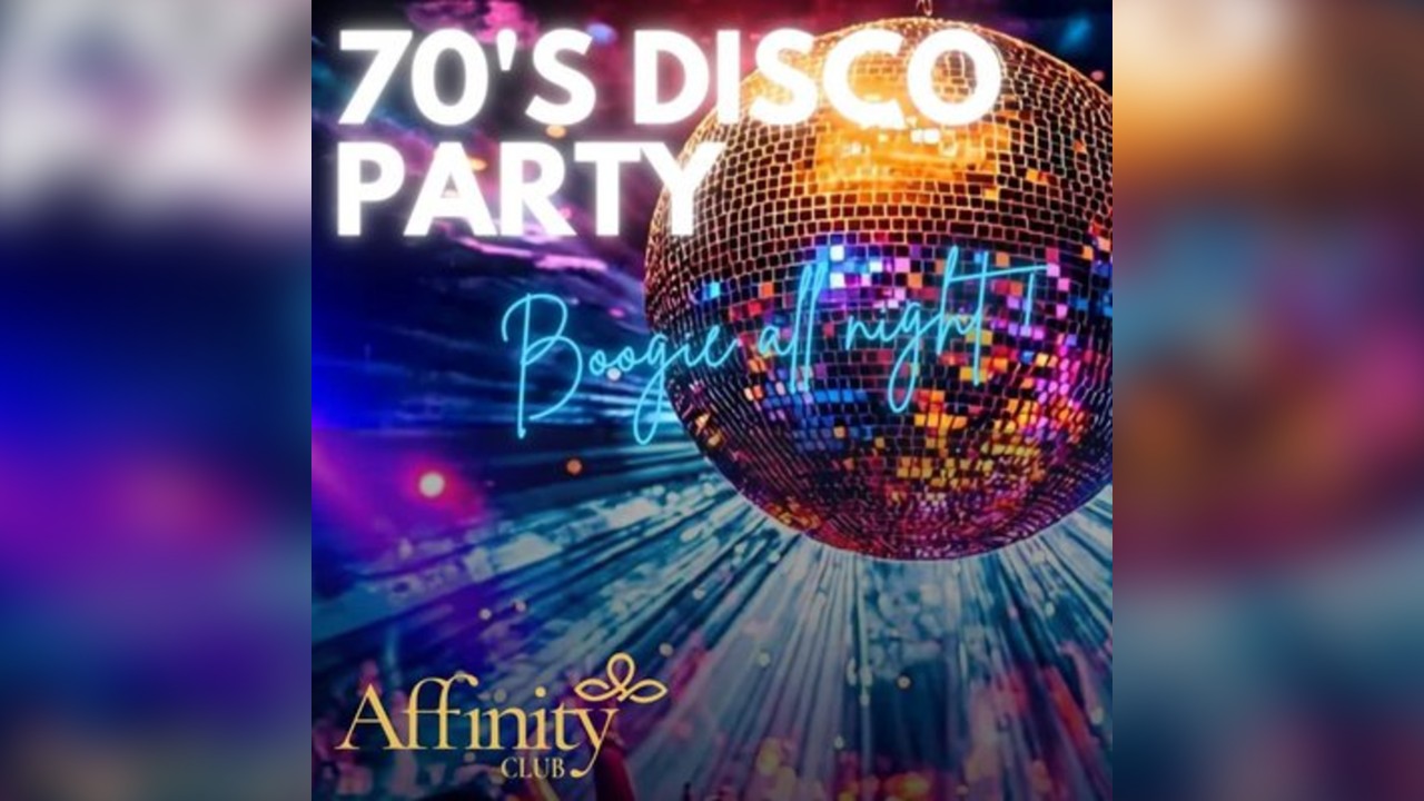 70's Disco Party at The Lord Roberts
