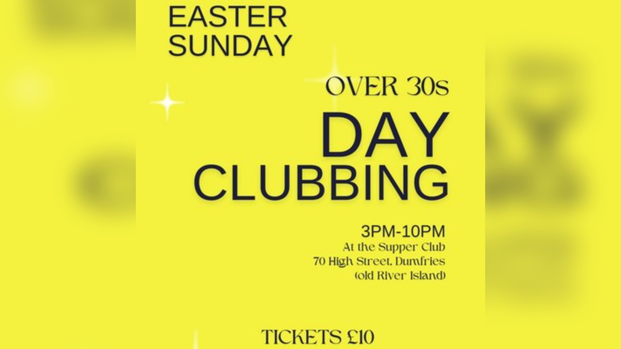 Funktion Over 30s Daytime Dancing Easter Sunday