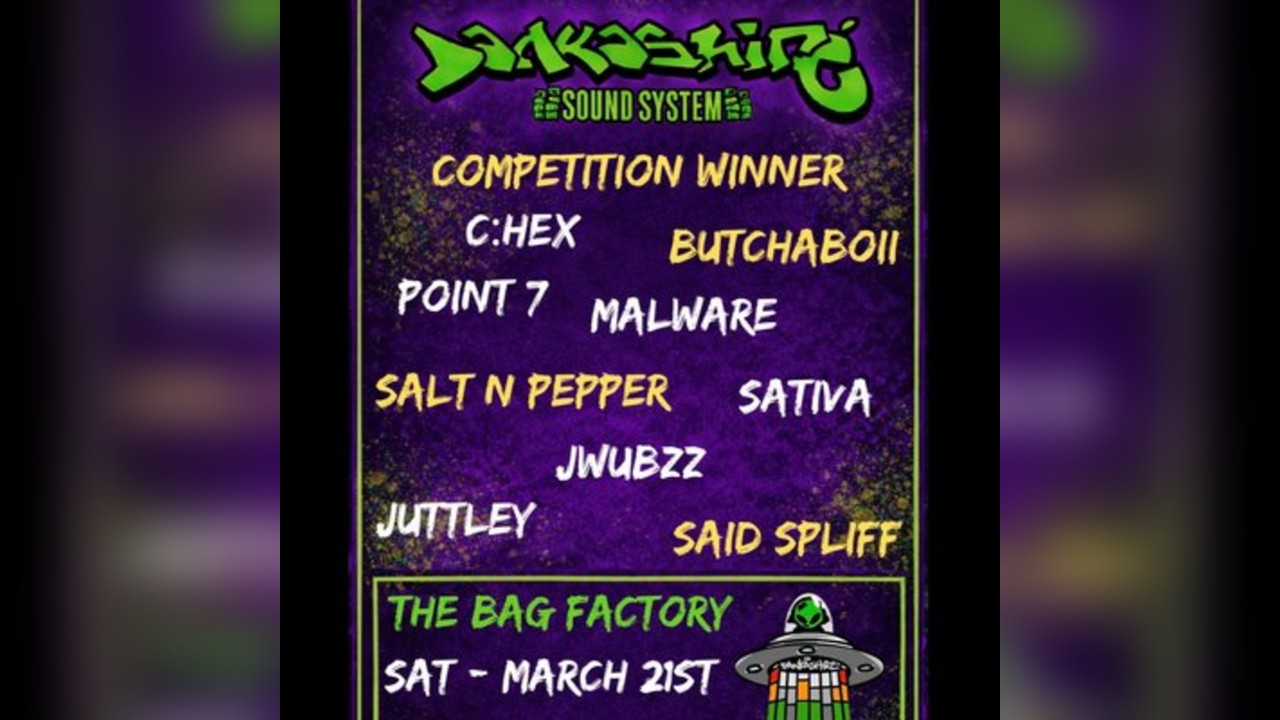 Dankashire Soundsystem @ Bag Factory